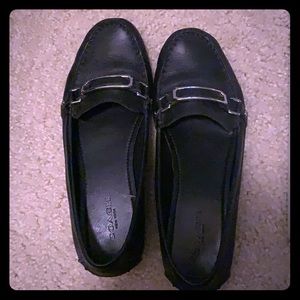 Coach black flats